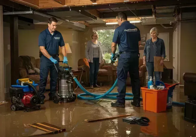 Basement Water Extraction and Removal Techniques process in Van Lear, KY