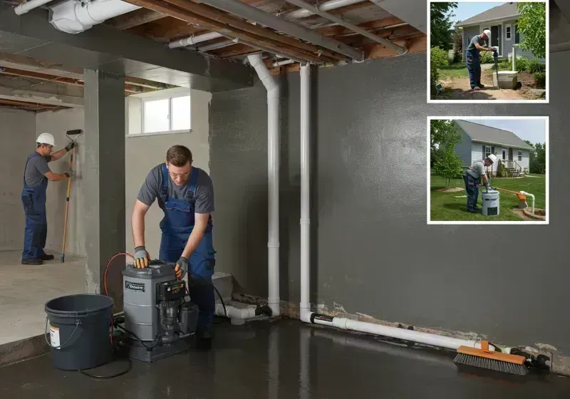 Basement Waterproofing and Flood Prevention process in Van Lear, KY